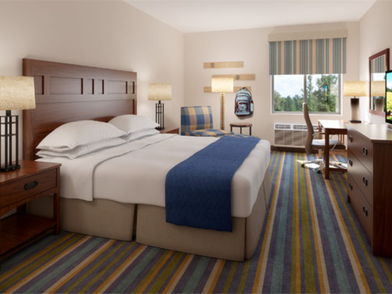 Travelodge Inn &amp; Suites Mobilier de chambre à coucher d&#39;hôtel moderne de luxe