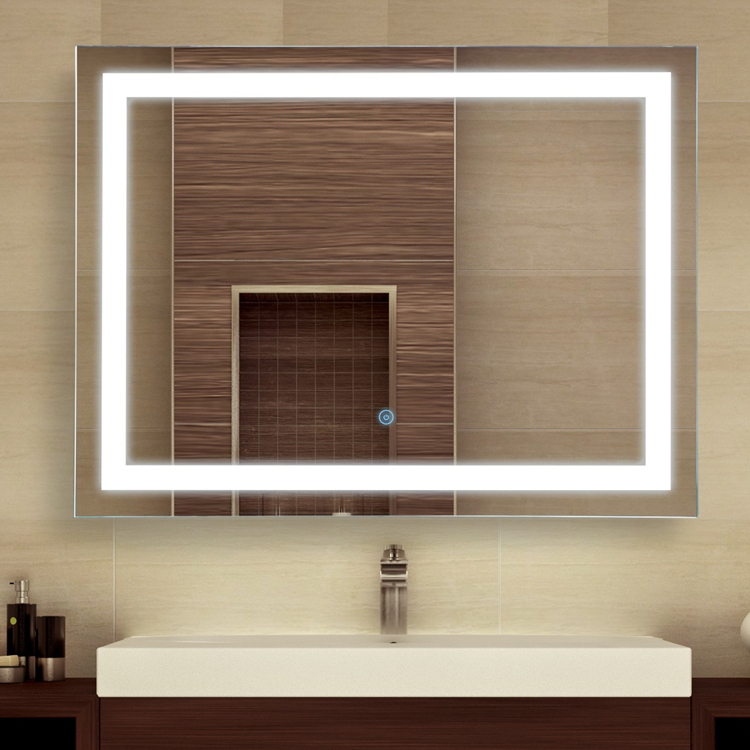 Rectangle Vanity LED Light Mirror Wall Mirror Bath