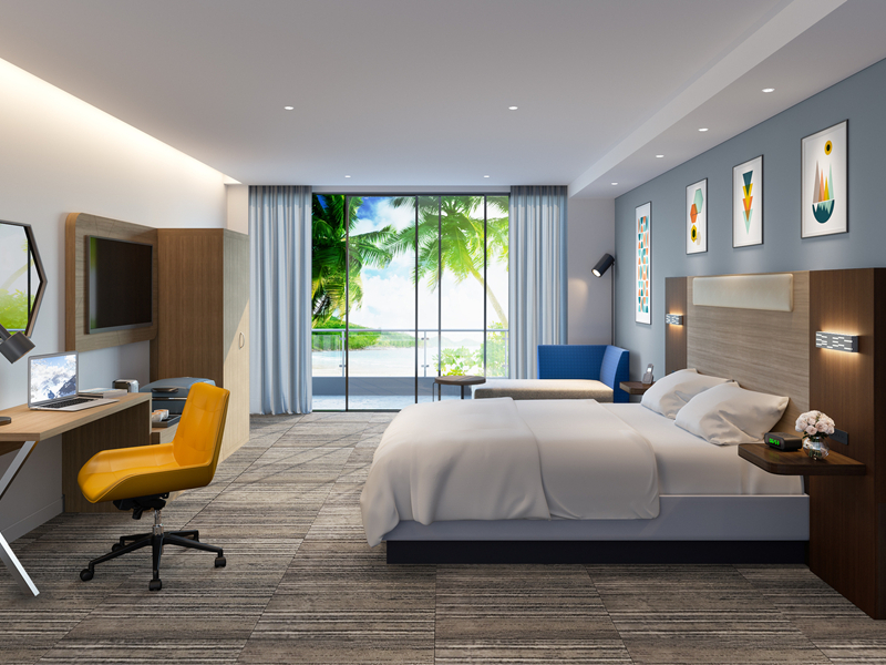 Mobilier d&#39;hôtel design nouveau Holiday Inn Express