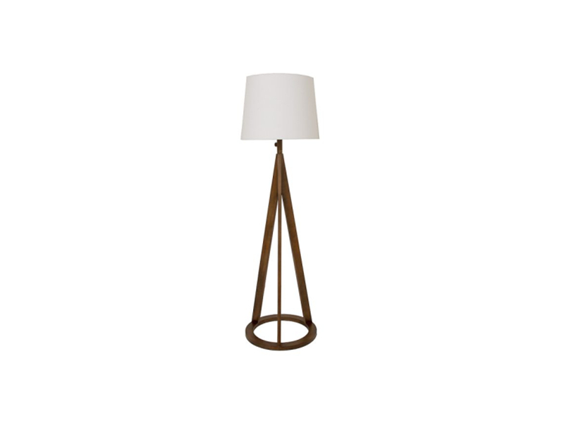 Lampadaire en bois de châtaignier Residence Inn By Marriott