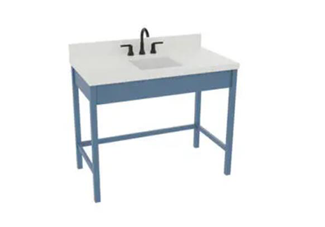 Quel est le processus des armoires de salle de bain?