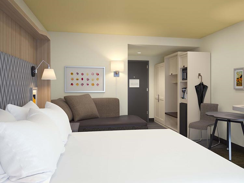 Mobilier d&#39;hôtel de conception personnalisée Holiday Inn Express H4