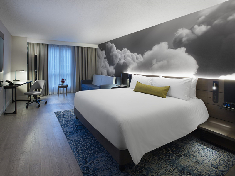 Novotel Hotels Mobilier de chambre à coucher d'hôtel de style moderne populaire