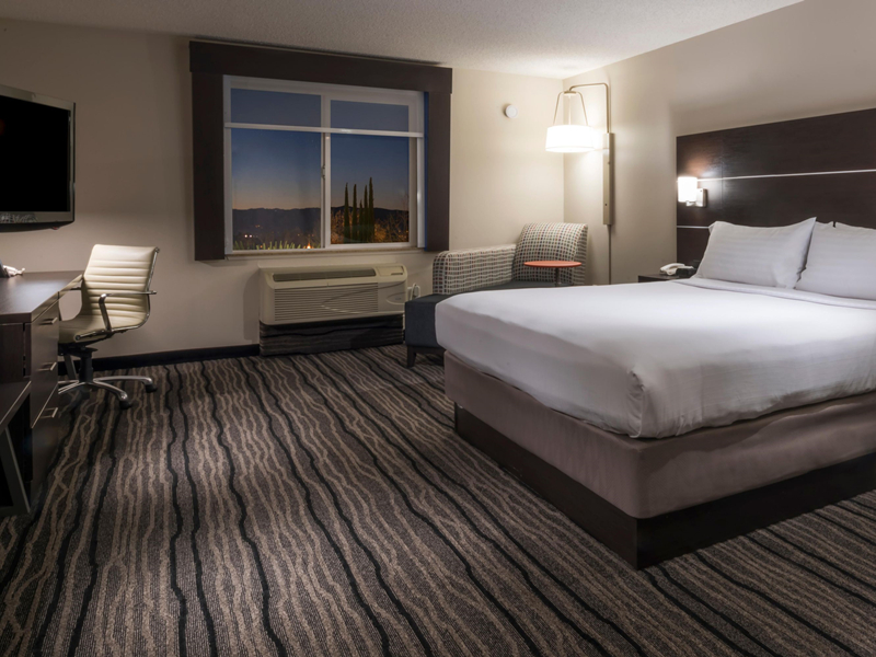 Mobilier d&#39;hôtel de chambre à coucher commercial Holiday Inn Express